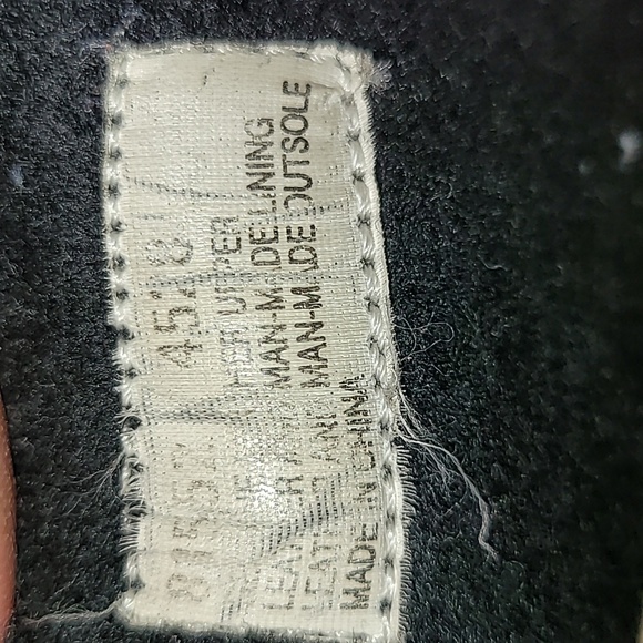 Vintage. Timberland Boot Company. Re-worked leather details. Men's size 12 - Picture 3 of 16